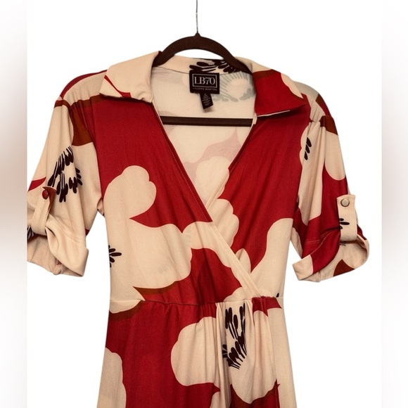 LB70 Lloyd Boston Great Escape Wrap Dress - Picture 4 of 9